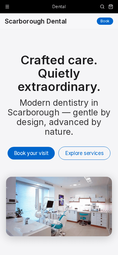 AI-Assisted Dental Clinic Site thumbnail 6