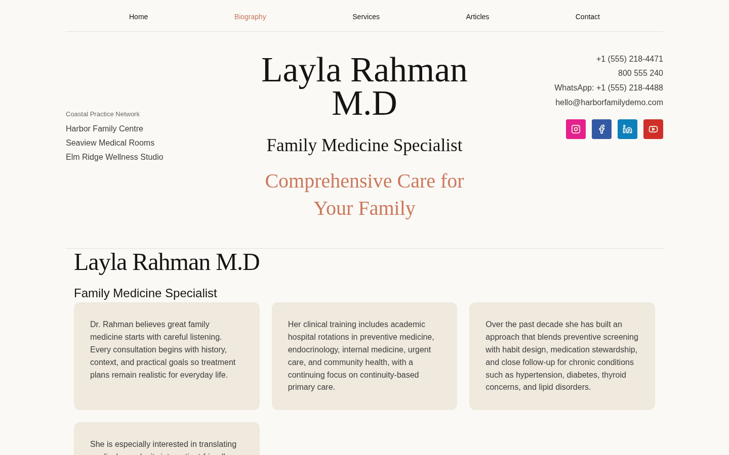 Cardiology Specialist Website thumbnail 2