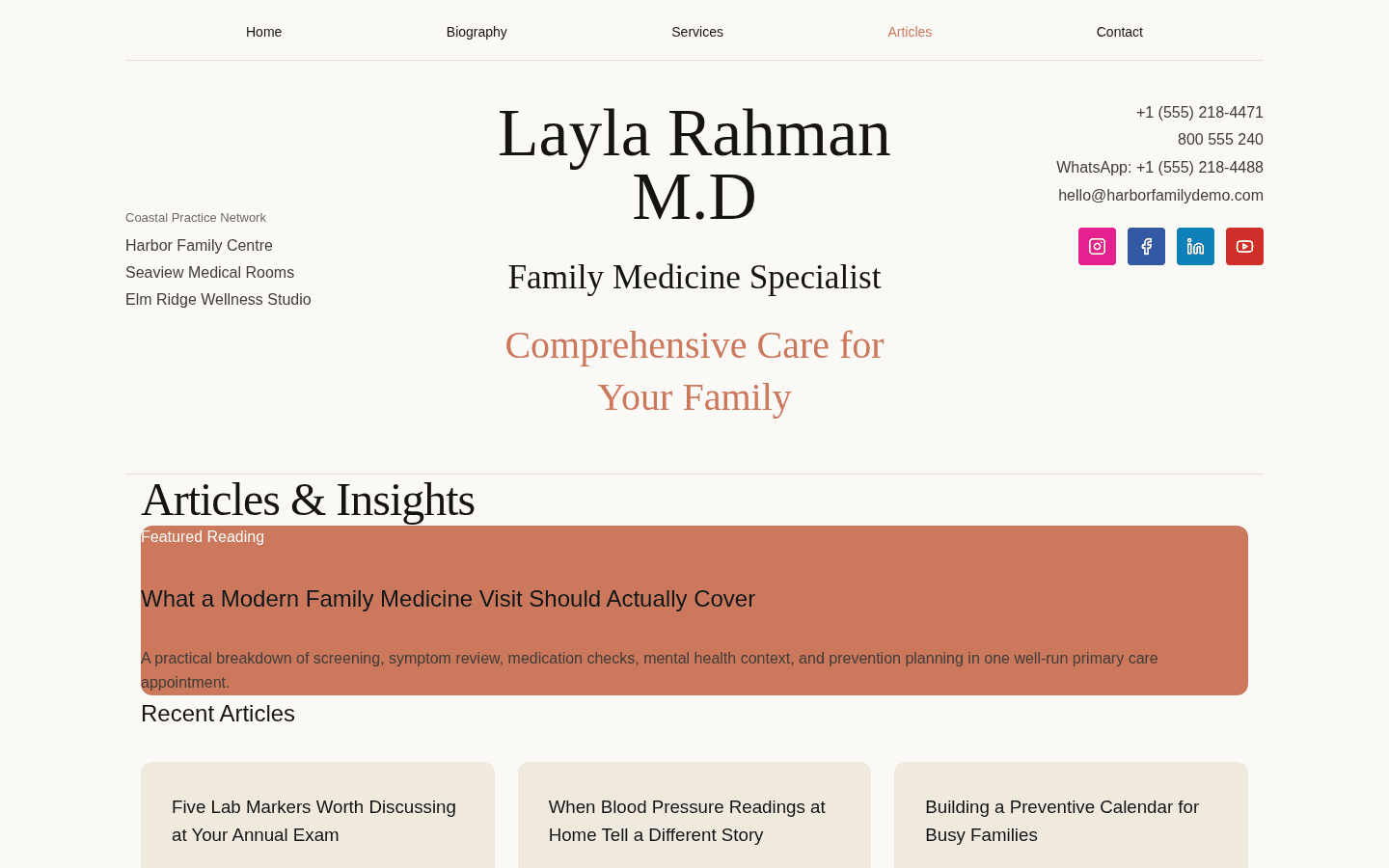 Cardiology Specialist Website thumbnail 4